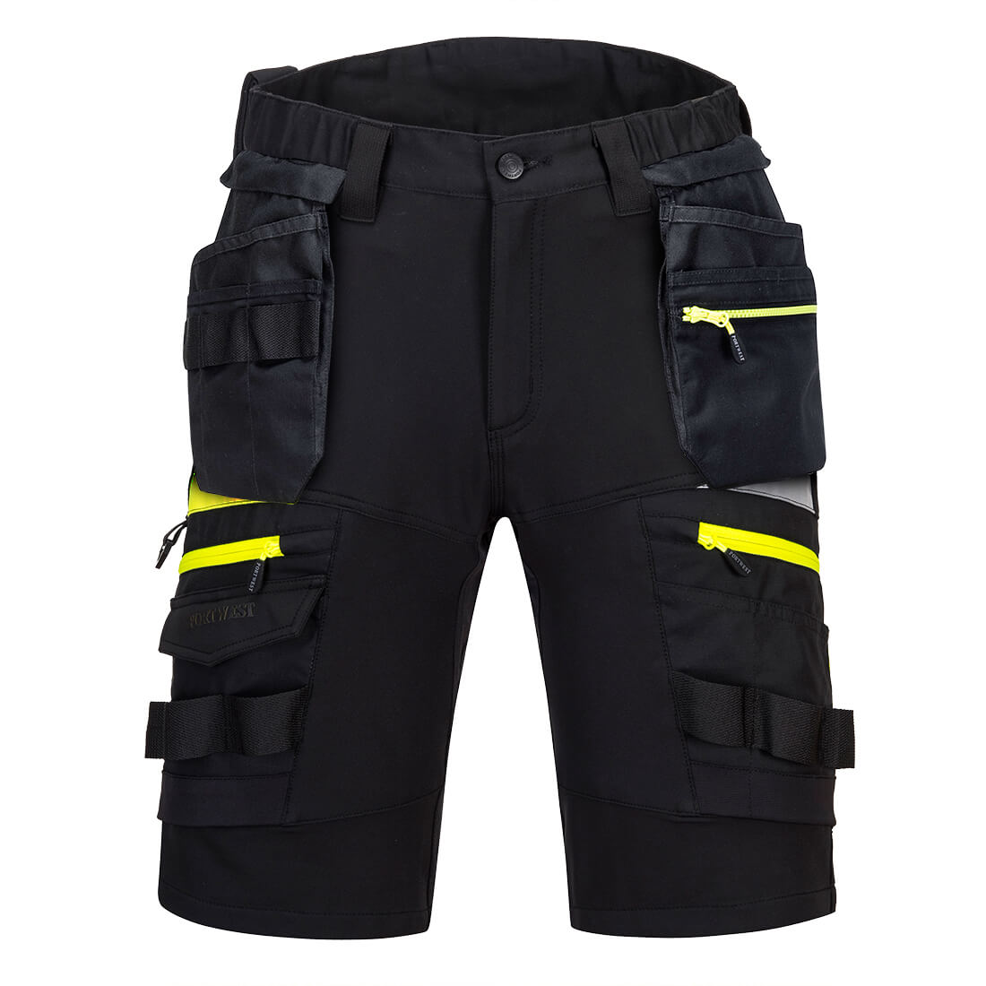 Strečové kraťasy ripstop Portwest DX4 Holster DX444 černá