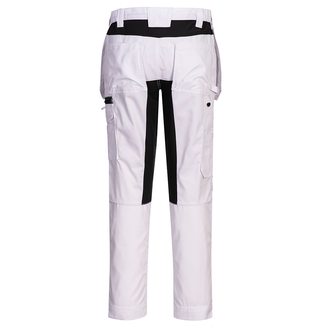 Strečové pracovní kalhoty Portwest WX2 Eco Holster CD883 bílá - zadní část