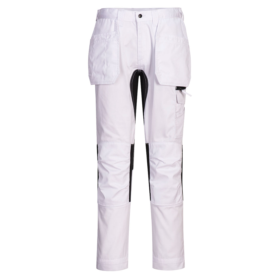 Strečové pracovní kalhoty Portwest WX2 Eco Holster CD883 bílá