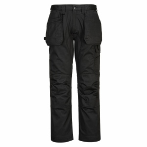 Strečové pracovní kalhoty Portwest WX2 Eco Holster CD883 černá