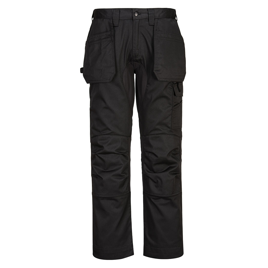 Strečové pracovní kalhoty Portwest WX2 Eco Holster CD883 černá