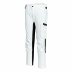 Strečové pracovní kalhoty Portwest WX2 Eco Stretch Trade CD881 bílá