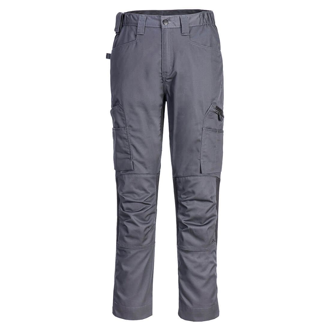 Strečové pracovní kalhoty Portwest WX2 Eco Stretch Trade CD881 ocelově šedá