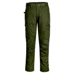 Strečové pracovní kalhoty Portwest WX2 Eco Stretch Trade CD881 olivově zelená