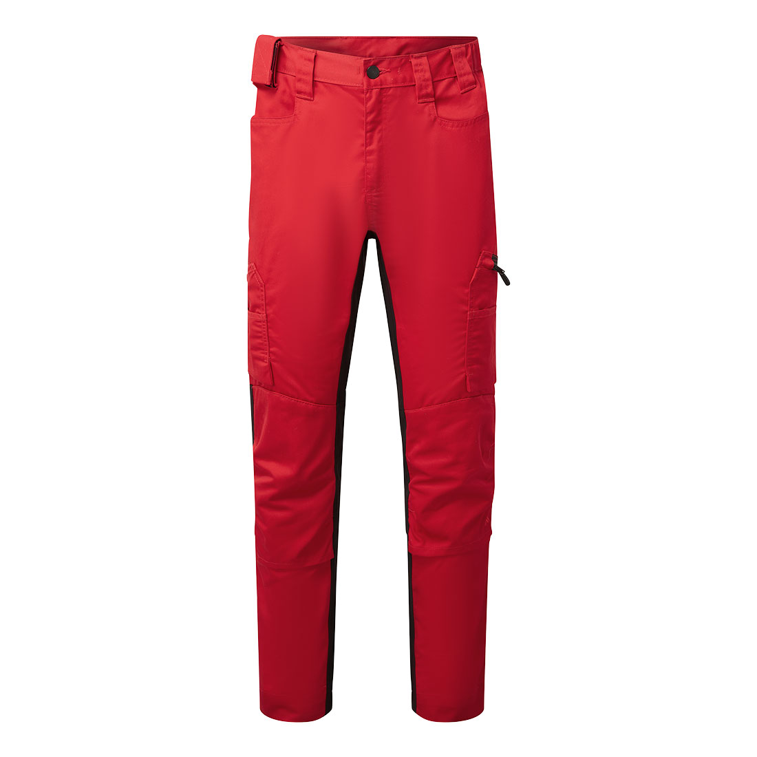 Strečové pracovní kalhoty Portwest WX2 Eco Stretch Trade CD881 tmavě červená