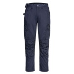 Strečové pracovní kalhoty Portwest WX2 Eco Stretch Trade CD881 tmavě modrá