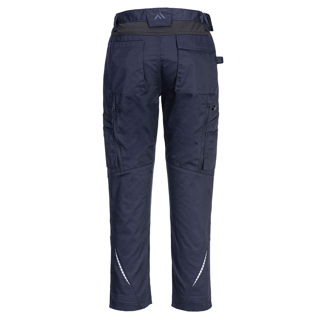 Strečové pracovní kalhoty Portwest WX2 Eco Stretch Trade CD881 tmavě modrá - zadní část